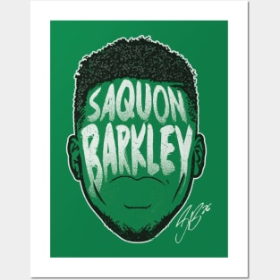 Saquon Barkley Philadelphia Player Silhouette Posters and Art